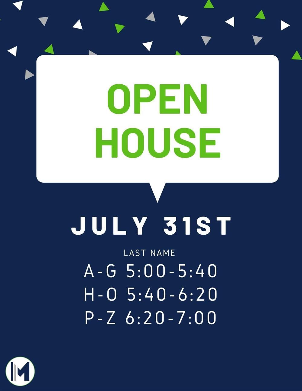  Open House